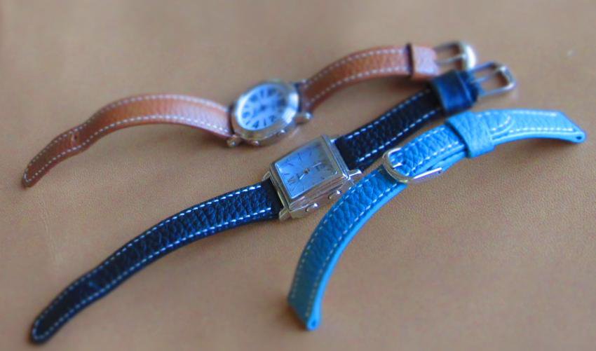 手縫い腕時計用ベルト サイズオーダー ぺリンガー社製シュランケン 