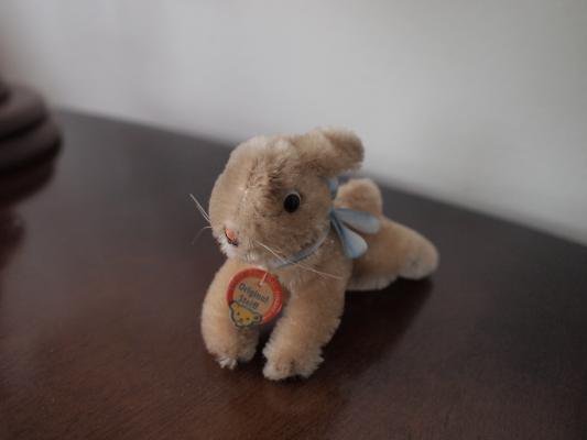 ヴィンテージシュタイフ☆小さなうさぎのLying Rabbit - TEDDYBEARHOLIC