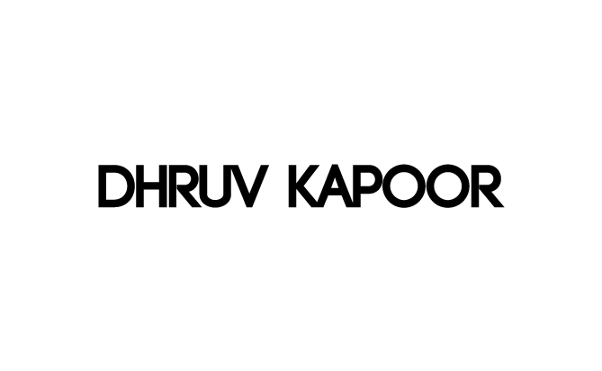 DHRUV KAPOOR / ドゥルーフ・カプール | RADD LOUNGE