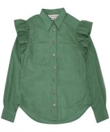 DHRUV KAPOOR / ドゥルーフ・カプール - RUFFLE DOUBLE POCKET SHIRT (MINT) 50%OFF<img class='new_mark_img2' src='https://img.shop-pro.jp/img/new/icons16.gif' style='border:none;display:inline;margin:0px;padding:0px;width:auto;' />