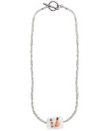JANKY JEWELS / ジャンキージュエルズ - ON MY WAY! NECKLACE (WHITE)<img class='new_mark_img2' src='https://img.shop-pro.jp/img/new/icons2.gif' style='border:none;display:inline;margin:0px;padding:0px;width:auto;' />