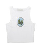 SOJI SOLARIN / ソジ ソラリス - GIFTED SIGHT CROP TOP (WHITE)<img class='new_mark_img2' src='https://img.shop-pro.jp/img/new/icons2.gif' style='border:none;display:inline;margin:0px;padding:0px;width:auto;' />