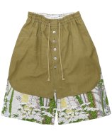 POLYHEDRON / ポリヘドロン - DOUBLE LAYER SHORTS (BROWN)<img class='new_mark_img2' src='https://img.shop-pro.jp/img/new/icons2.gif' style='border:none;display:inline;margin:0px;padding:0px;width:auto;' />