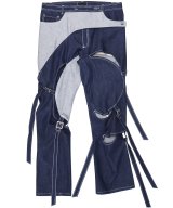 LUEDER / リューダー - CHAP TROUSER (DENIM)<img class='new_mark_img2' src='https://img.shop-pro.jp/img/new/icons55.gif' style='border:none;display:inline;margin:0px;padding:0px;width:auto;' />