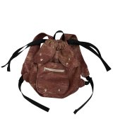 VEJAS MAKSIMAS / ヴェジャス - SNAP HANGING PANEL LEATHER BACKPACK (WINE) RADD LOUNGE 限定<img class='new_mark_img2' src='https://img.shop-pro.jp/img/new/icons2.gif' style='border:none;display:inline;margin:0px;padding:0px;width:auto;' />