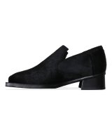 NINAMOUNAH / ニーナムーナ - SQUARE TOE LOAFERS (BLACK COW)<img class='new_mark_img2' src='https://img.shop-pro.jp/img/new/icons2.gif' style='border:none;display:inline;margin:0px;padding:0px;width:auto;' />