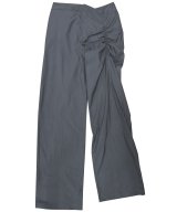Mainline:RUS/Fr.CA/DE / メインラインラスフォルカデ - DARK GREY GATHERED TROUSERS WITH V-WAISTBAND (DARK GREY)<img class='new_mark_img2' src='https://img.shop-pro.jp/img/new/icons2.gif' style='border:none;display:inline;margin:0px;padding:0px;width:auto;' />