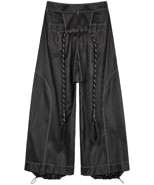 NUTEMPEROR / ナットエンペラー - WIDE PU LEATHER PANTS