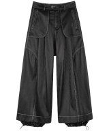 NUTEMPEROR / ナットエンペラー - WIDE PU LEATHER PANTS (BLACK)<img class='new_mark_img2' src='https://img.shop-pro.jp/img/new/icons55.gif' style='border:none;display:inline;margin:0px;padding:0px;width:auto;' />