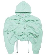 COLLINA STRADA / コリーナ ストラーダ - STAR HOODIE (MINT)<img class='new_mark_img2' src='https://img.shop-pro.jp/img/new/icons2.gif' style='border:none;display:inline;margin:0px;padding:0px;width:auto;' />