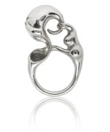 HANNAH JEWETT / ハンナジュエット - CLING RING (SILVER)<img class='new_mark_img2' src='https://img.shop-pro.jp/img/new/icons2.gif' style='border:none;display:inline;margin:0px;padding:0px;width:auto;' />