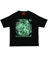SYNTHESIS / ジンテーゼ - RIP LOVE T-SHIRT (BLACK/F.GREEN)<img class='new_mark_img2' src='https://img.shop-pro.jp/img/new/icons2.gif' style='border:none;display:inline;margin:0px;padding:0px;width:auto;' />