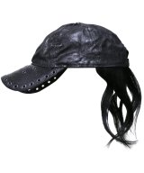 P.L.N. / ピーエルエヌ - HAIR CAP (BLACK)<img class='new_mark_img2' src='https://img.shop-pro.jp/img/new/icons2.gif' style='border:none;display:inline;margin:0px;padding:0px;width:auto;' />