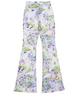 CONSTANÇA ENTRUDO - THREADS COCKTAIL PARTY TROUSERS (WHITE) ILLUSTRATED BY EMA GASPAR<img class='new_mark_img2' src='https://img.shop-pro.jp/img/new/icons2.gif' style='border:none;display:inline;margin:0px;padding:0px;width:auto;' />