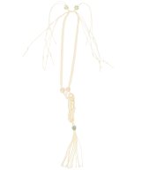 NUTEMPEROR / ナットエンペラー - ROPE SMALL PENDANT (BEIGE)<img class='new_mark_img2' src='https://img.shop-pro.jp/img/new/icons55.gif' style='border:none;display:inline;margin:0px;padding:0px;width:auto;' />