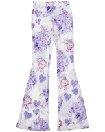 CONSTANÇA ENTRUDO - THREADS MONSTER TROUSERS (WHITE/PURPLE) ILLUSTRATED BY EMA GASPAR<img class='new_mark_img2' src='https://img.shop-pro.jp/img/new/icons2.gif' style='border:none;display:inline;margin:0px;padding:0px;width:auto;' />