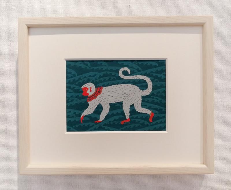 千海博美 原画 猫