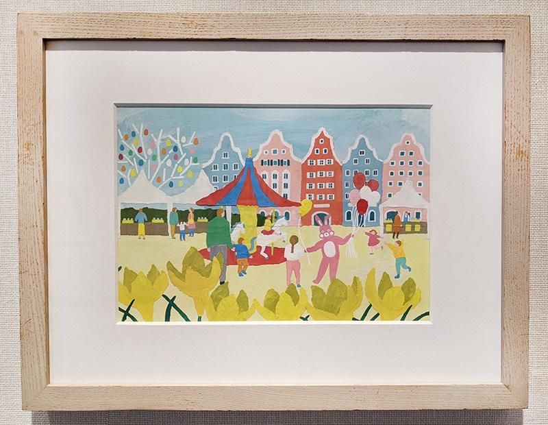 紙野夏紀作品「No.5」(額付) - HB Gallery Online Shop