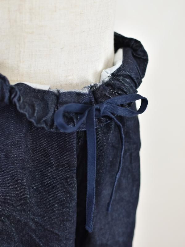 12ozインディゴデニムテーパードパンツ - stitch craft