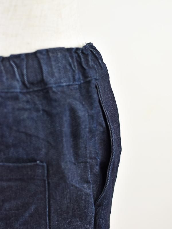 12ozインディゴデニムテーパードパンツ - stitch craft