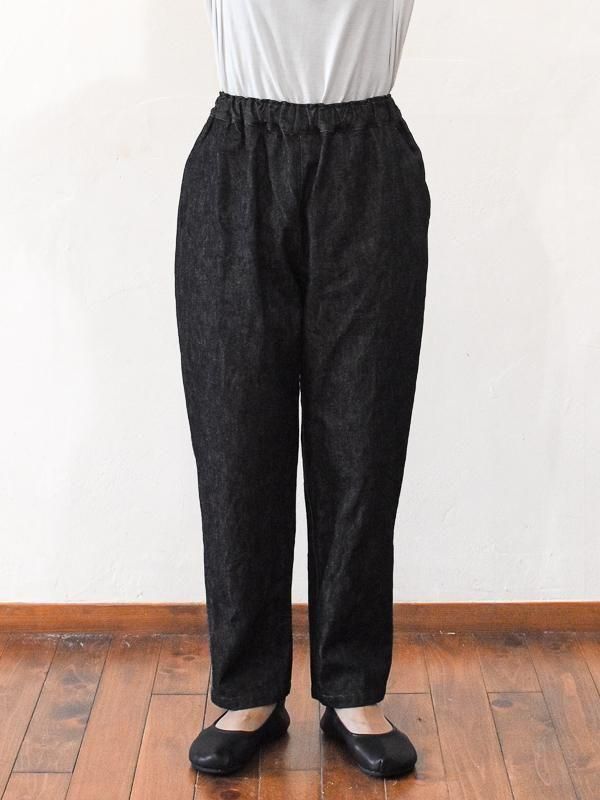 ハンドメイド　テーパード パンツ　インディゴ 12ozインディゴデニムテーパードパンツ/インディゴ・チャコール