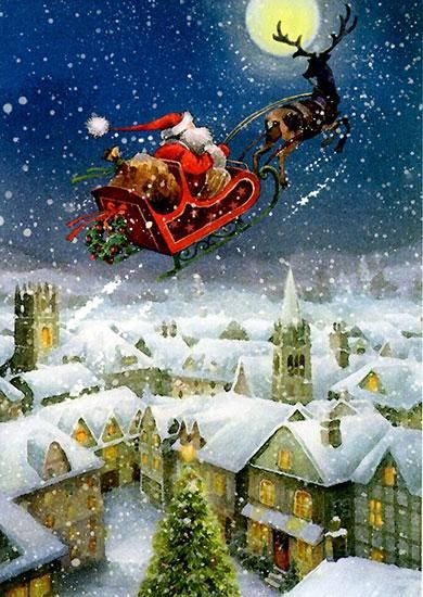 クリスマスのポストカード クリスマスの夜 旅する雑貨店 Bon Voyage クリスマスのポストカード クリスマスの夜 旅する雑貨店 Bon Voyage