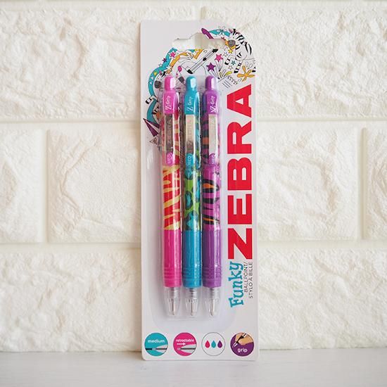 日本未発売 Zebra カラフルボディのボールペン 3本セット 旅する雑貨店 Bon Voyage 日本未発売 Zebra カラフルボディのボールペン 3本セット 旅する雑貨店 Bon Voyage