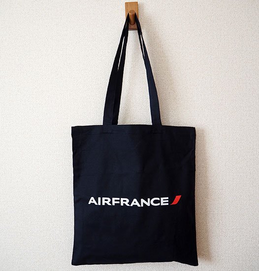 フランス買付品] エールフランス航空公式 トートバッグ ロゴイメージ - 旅する雑貨店 BON VOYAGE