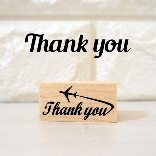 Cafe Bon Voyage オリジナルスタンプ Thank You 旅する雑貨店 Bon Voyage Cafe Bon Voyage オリジナルスタンプ Thank You 旅する雑貨店 Bon Voyage
