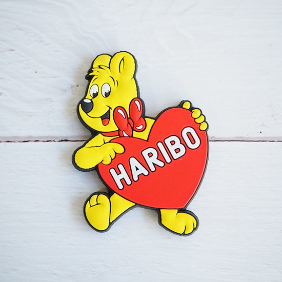 ドイツ買付品 Haribo ハリボー マグネット ハート 旅する雑貨店