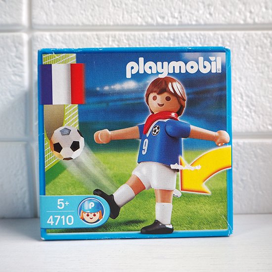 ドイツ買付品 プレイモービル 4710 サッカー選手 フランス 廃番 旅する雑貨店 Bon Voyage