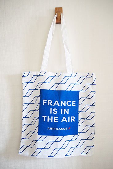 フランス買付品] エールフランス航空公式 トートバッグ ※訳アリなので