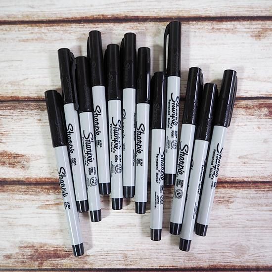 アメリカ Sharpie シャーピー Ultra Fine ブラック 旅する雑貨店 Bon Voyage