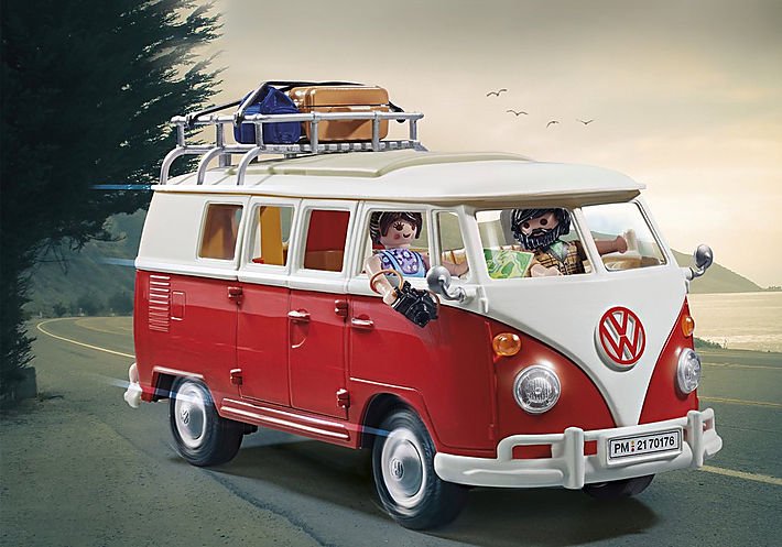 ドイツ買付品] プレイモービル 70176 Volkswagen T1 Camping Bus