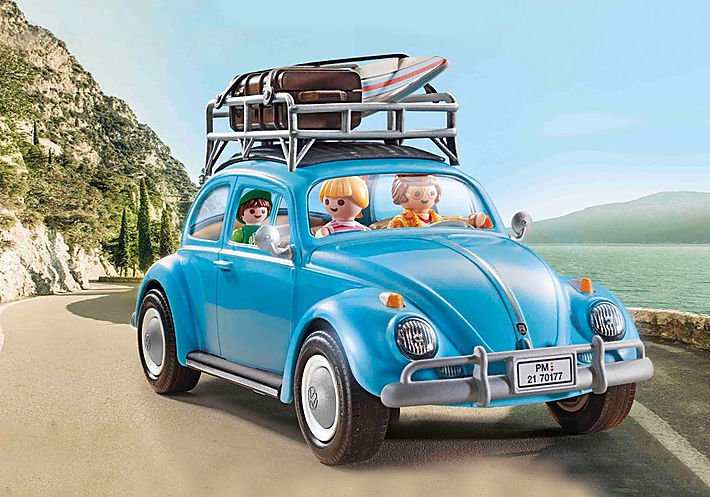 ドイツ買付品 プレイモービル Volkswagen Beetle フォルクスワーゲンビートル プレゼント付 旅する雑貨店 Bon Voyage