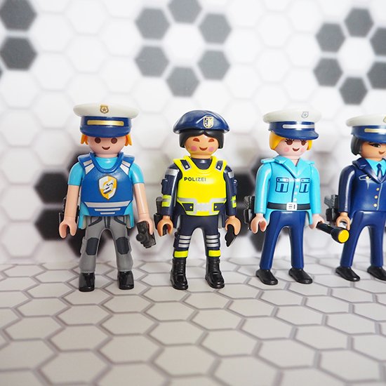 プレイモービル playmobil 警察泥棒セット ポリス - ブロック、積木