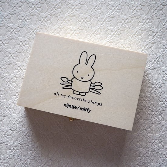 オランダ買付品] HEMA miffy / ミッフィー インクパッド付 スタンプ36