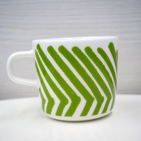 marimekko コーヒーカップ＆ペーパーナプキン3点セット 動きを