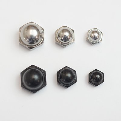 DDN8S ステンレス 袋ナットM8 シルバー（2個SET）ピッチ1.25mm/304