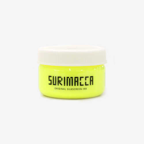 SURIMACCAインク(ネオンイエロー)- シルクスクリーン印刷用品 SURIMACCAインク(ネオンイエロー)- シルクスクリーン印刷用品