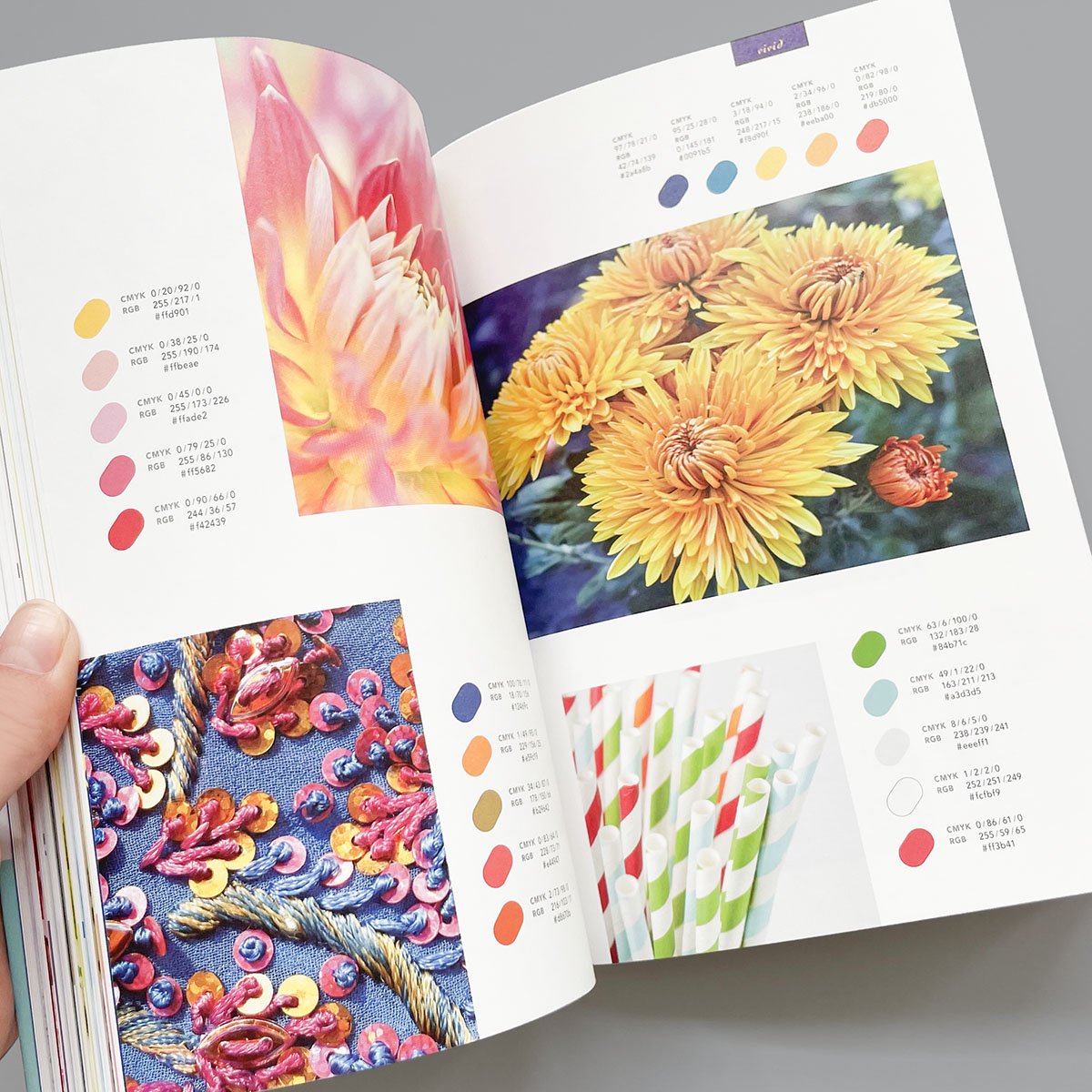 JAM｜レトロ印刷とSURIMACCAで遊ぶ　配色パターンブック　写真からつくる美しい配色1000