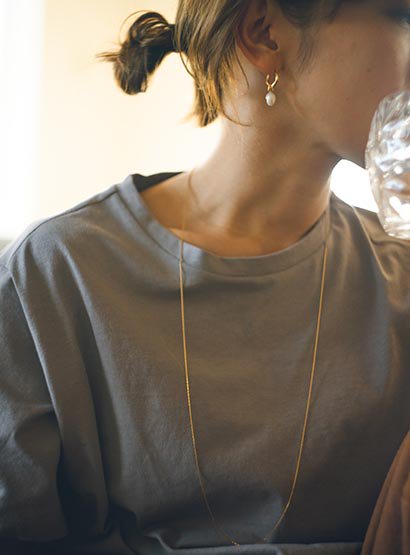 MARIA BLACK JEWELLERY,lize necklace,gold,accessory,bibliok,通販