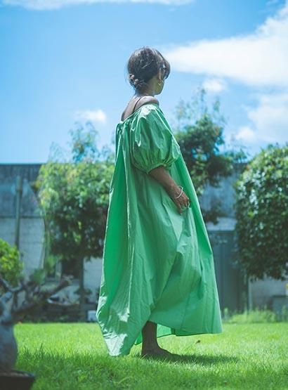 SAYAKADAVIS サヤカデイビス　オフショルダーワンピース SAYAKADAVIS,off shoulder back dress,サヤカデイヴィス,bibliok