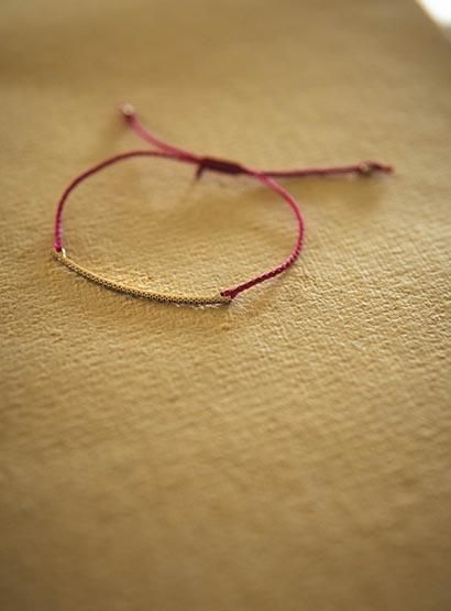blanc iris,diamond,bibliok,fashion,mode,AMULET,cord,cord  bracelet,bracelet,modern,ビブリオケー,モード,necklace,ブランイリス