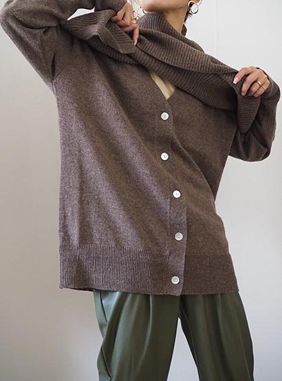R JUBILEE,Layered knit,layered cardigan,knit cardigan,2021aw,21aw