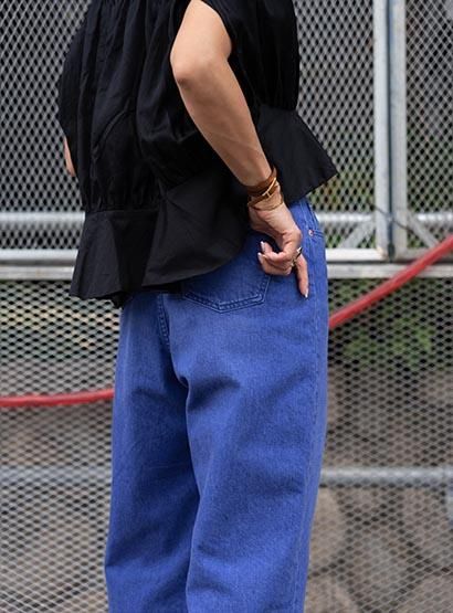 SERGE de bleu ,CACAO,blue fade,blue,blue,denim,2023SS,23SS