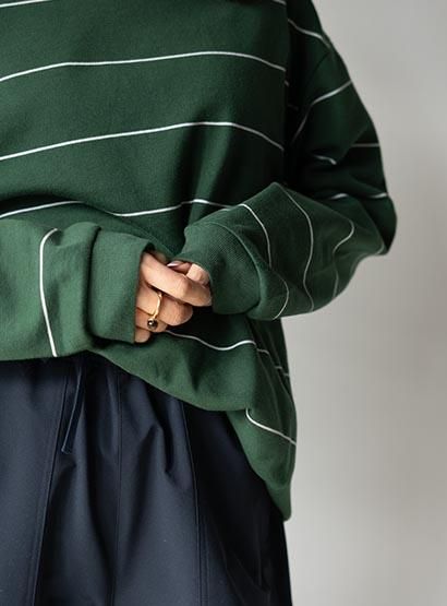 PHEENY,biblioK,Ponti Border L/S tops,2024SS,'24SS,フィーニ― PHEENY,biblioK,Ponti Border L/S tops,2024SS,'24SS,フィーニ―