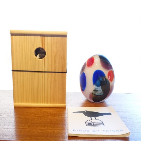 OIVA TOIKKA Brid Jewelled Kiwi EGG 木箱有 - 北欧家具,雑貨のお店 ...