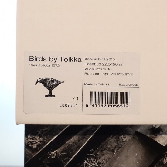 OIVA TOIKKA Annual Brid 2010 Rosebud 箱有 - 北欧家具,雑貨のお店 ...