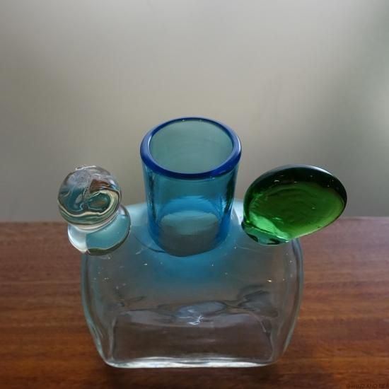 希少N526 ブルーポムポムpampula pompom bottle